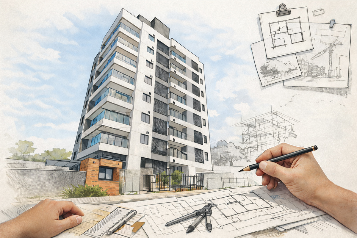 etapas de um empreendimento imobiliário